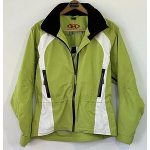 Marker Colorful Ski Snow Jacket Powder Skirt Women's Sz 6